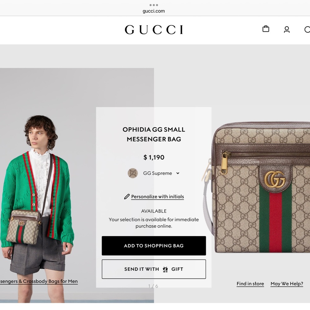 Gucci crossbody